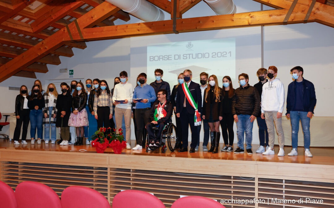 Consegna Borse di Studio 2021 a Mareno di Piave