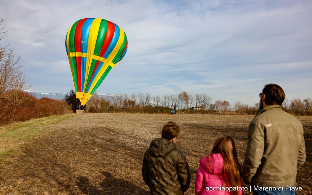 Mongolfiere a Mareno di Piave