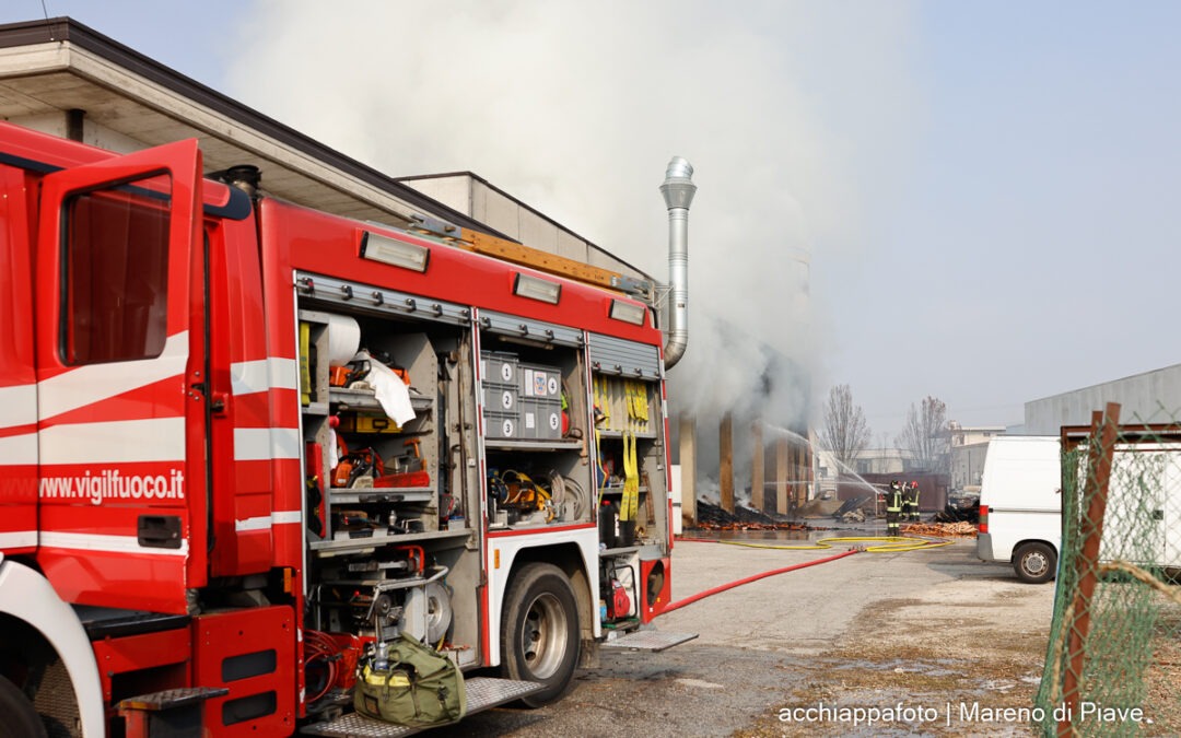 INCENDIO A MARENO DI PIAVE – AGGIORNAMENTO